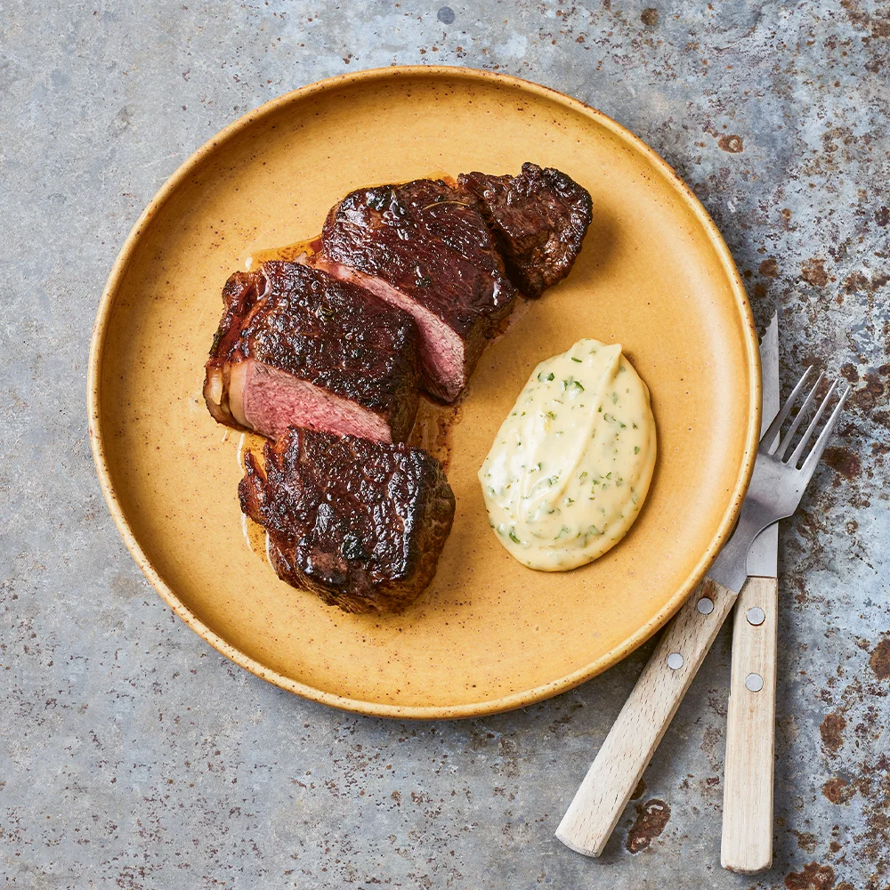 En perfekt biff med bea