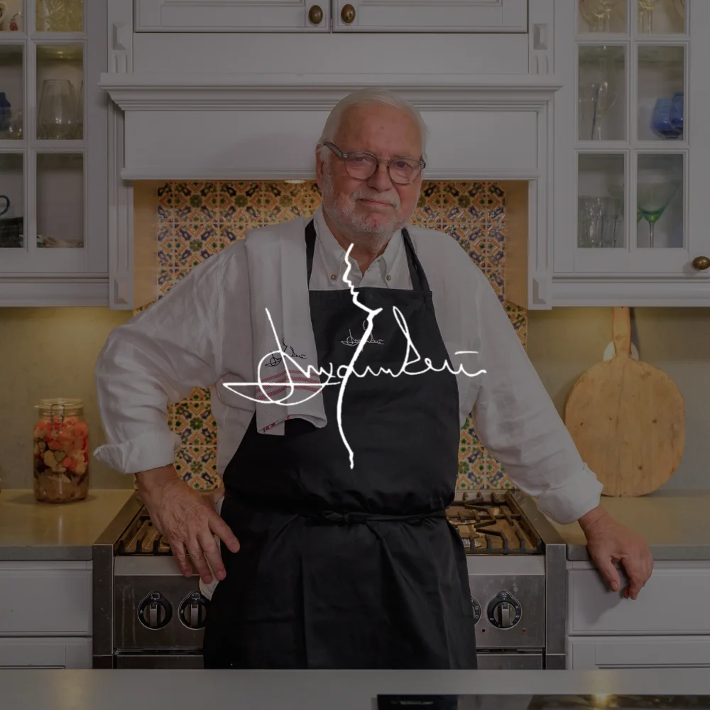 Lammlägg med kaprissås, strimlad purjolök och potatisstomp